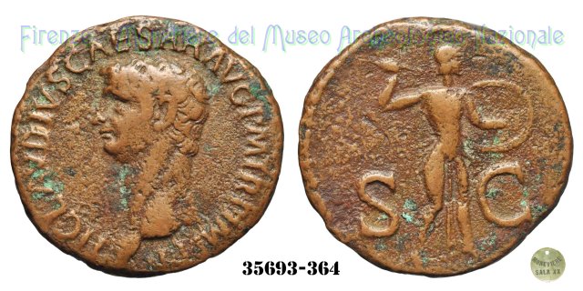 TI CLAVDIVS CAESAR AVG PM TR P IMP PP - Ric 116  (Roma)