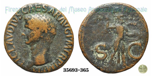 TI CLAVDIVS CAESAR AVG PM TR P IMP PP - Ric 116  (Roma)