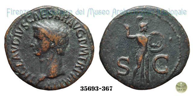 TI CLAVDIVS CAESAR AVG PM TR P IMP PP - Ric 116  (Roma)