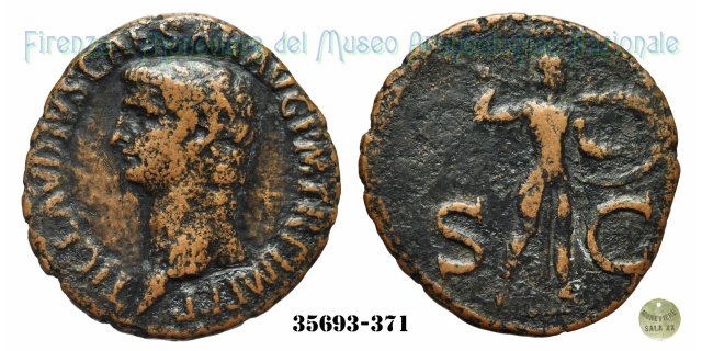 TI CLAVDIVS CAESAR AVG PM TR P IMP PP - Ric 116  (Roma)