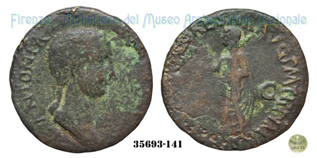 TI CLAVDIVS CAESAR AVG PM TR P IMP - Ric 92 41-50 d.C. (Roma)