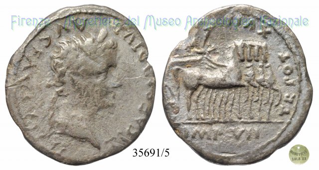 TR POT XVII / IMP VII - RIC 4 14-15 d.C. (Lugdunum)