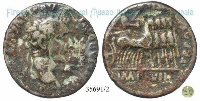 TR POT XVI / IMP VII - RIC 2 14-15 d.C. (Lugdunum)