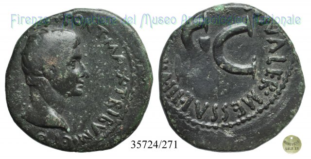 VOLVSVS VALER MESSAL IIIVIR AAAFF S C / RIC 441 6 a.C. (Roma)