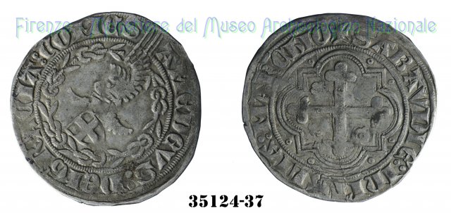 Mezzo Grosso I Tipo 1391-1416 (Avigliana:Bourg:Nyon)