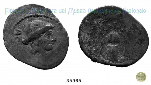 T. Carisius 46 a.C. (Roma)