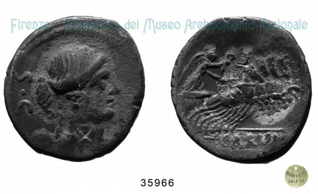 T. Carisius 46 a.C. (Roma)