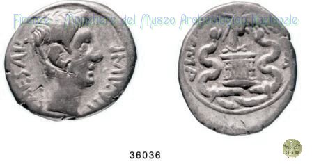 C. Octavianus 29-27 a.C. (Brundisium:Roma)