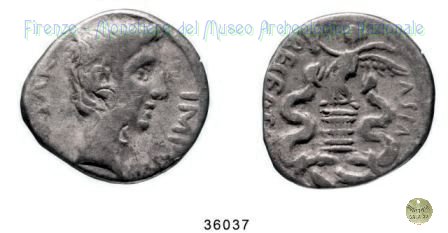 C. Octavianus 29-27 a.C. (Brundisium:Roma)