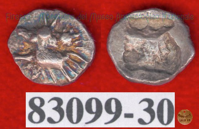 Hippalektryon a s./Quadrato inc. (HN Italy, 92-93) 500-450 a.C. (Pupluna?)