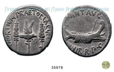 M. Antonius 32-31 a.C. (Itinerante)