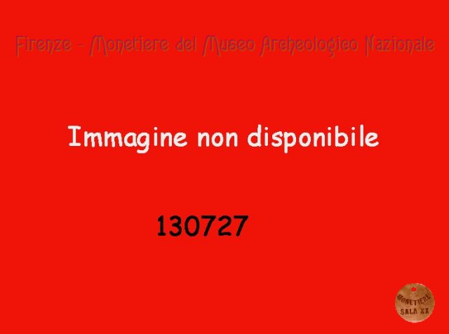 Testa di Culsans / segno di valore (HN Italy 108f) 299-200 a.C. (Velathri)