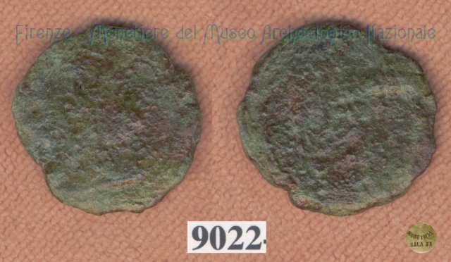 Testa di Sethlans/tenaglie e mart. (HN Italy 195) 400 a.C. (Pupluna)