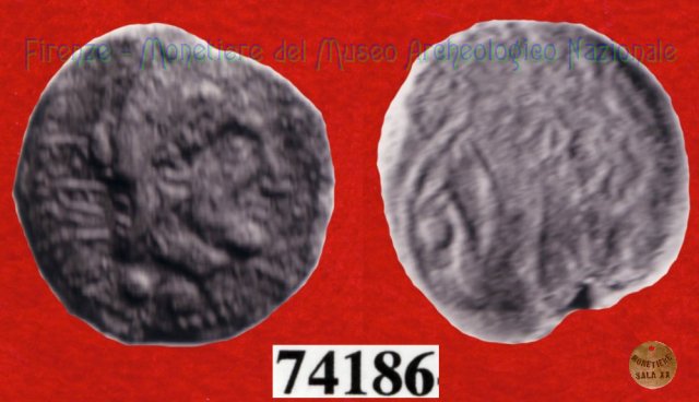 Testa giovanile / tridente (HN Italy 203)  (Vatluna)