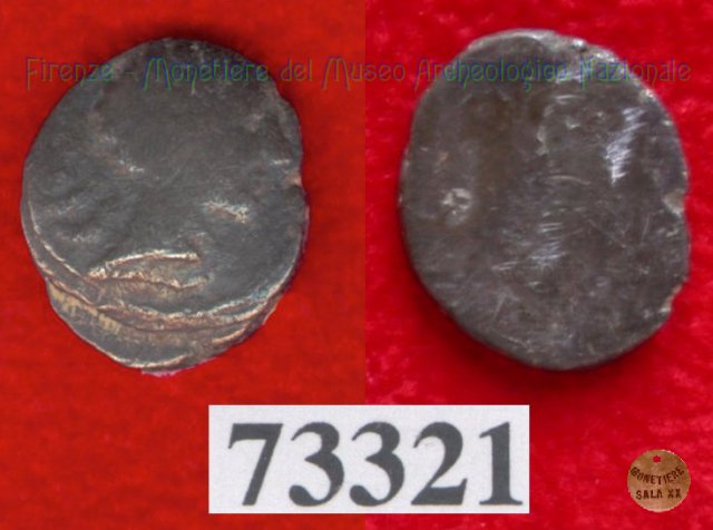 Testa maschile / senza tipo (HN Italy -) 400 a.C. (Pupluna)